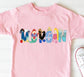 KIDS Disney Princess Character Name Shirt