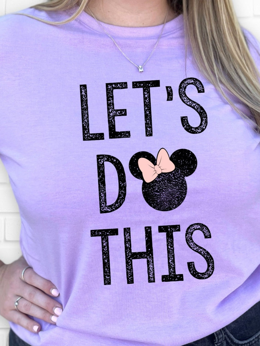 INFANT Let's Do This Minnie Shirt