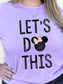 INFANT Let's Do This Minnie Shirt